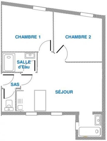 Vente appartement La rochelle, 56m² 3 pièces 337 000 Charente-maritime