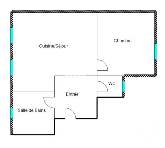 Appartement F2 à vendre  2 pièces - 30,23 m 2   EPERNON  - 28