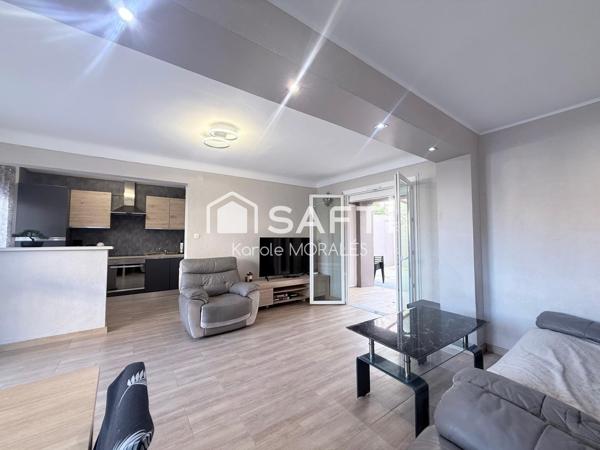 CANET EN ROUSSILLON PLAGE, MAISON AVEC EXTERIEUR ET STATIONNEMENT