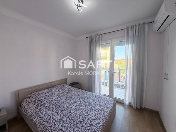 CANET EN ROUSSILLON PLAGE, MAISON AVEC EXTERIEUR ET STATIONNEMENT