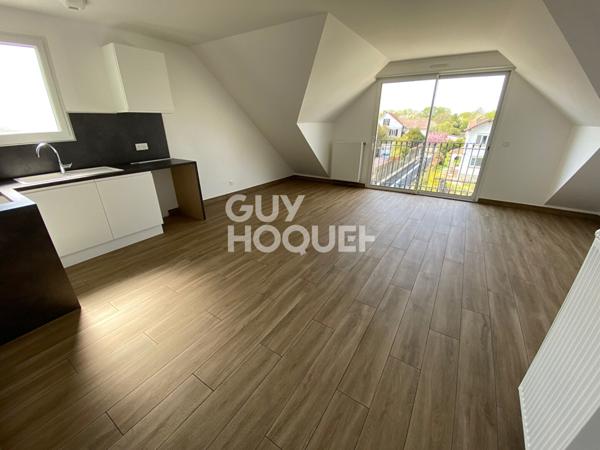 Exclusivité GUY HOQUET DE MORET : Bel appartement de 41 m2 (58 m2 au sol) au 2nd Etage d'un immeuble construit en 2021