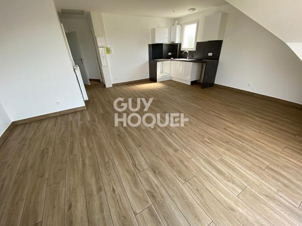 Exclusivité GUY HOQUET DE MORET : Bel appartement de 41 m2 (58 m2 au sol) au 2nd Etage d'un immeuble construit en 2021