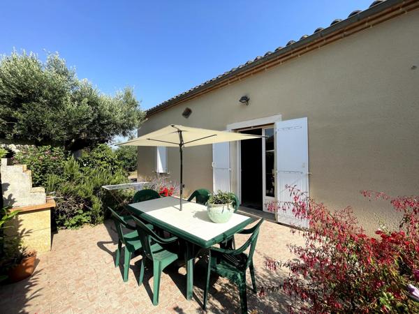 Maison en pierre, jardin arboré et clos