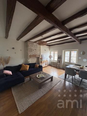 TYPE III EN DUPLEX MEUBLE - CENTRE VILLE