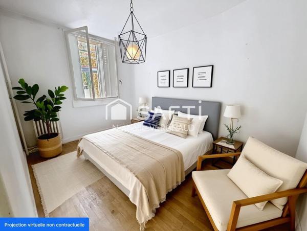 APPART 3P QUARTIER DES PEUPLIERS DANS  RUE CALME