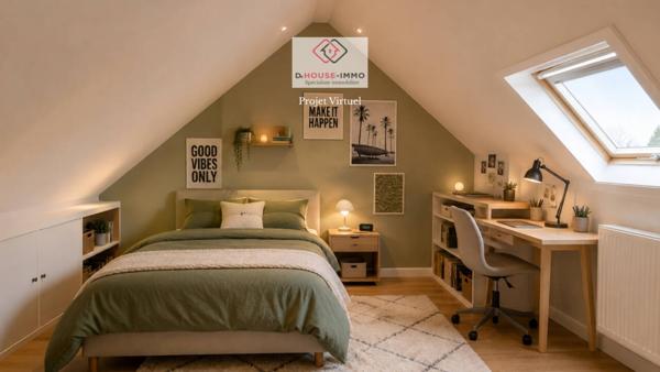 Maison à vendre 3 pièces de 70 m²
