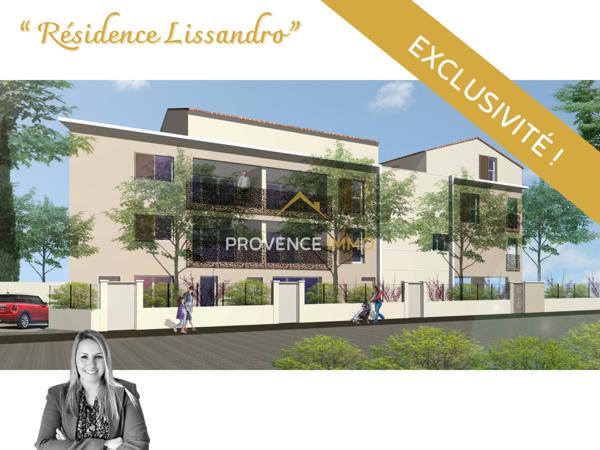 Miramas (13140) Bienvenue à la Résidence neuve Lissandro - 14 appartements - du 2 au 4 pièces - Eligible PTZ