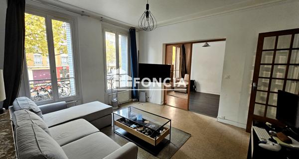 À vendre Appartement 3 pièces 68 m² - Aubervilliers 93300