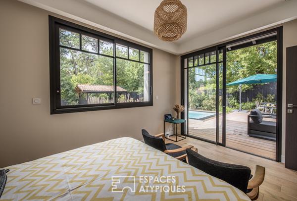 Villa contemporaine de caractère proche de la plage