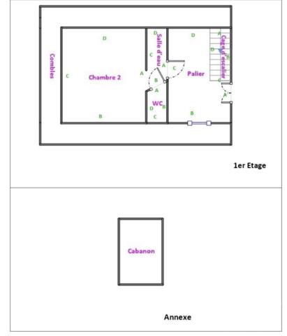 Maison à vendre 3 pièces 82,97 m² Segré-en-Anjou Bleu