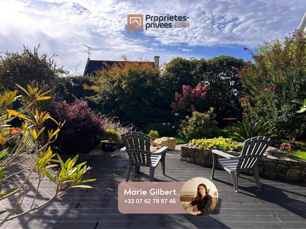 Maison à vendre à Fouesnant : Proche centre-ville et plages, Jardin, DPE B