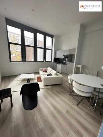 Appartement T2 bis  - Emplacement de choix entre la Citadelle de Lille et le Quai du Wault