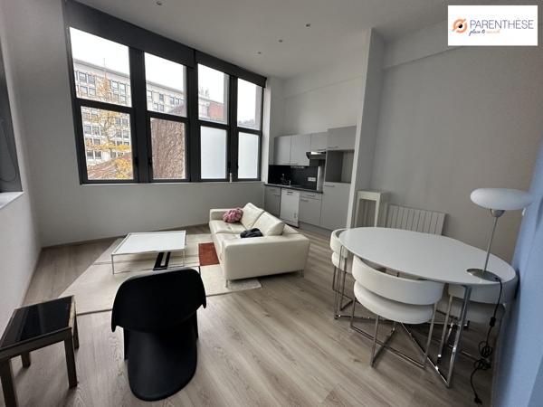 Appartement T2 bis  - Emplacement de choix entre la Citadelle de Lille et le Quai du Wault