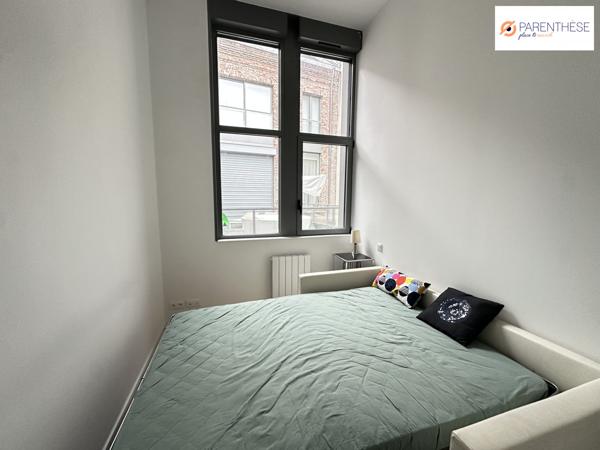 Appartement T2 bis  - Emplacement de choix entre la Citadelle de Lille et le Quai du Wault