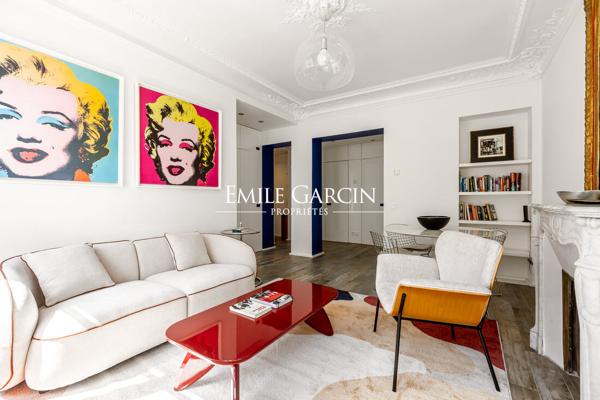 A vendre - Appartement  étage élevé /climatisé -  Paris 75004 - Saint Gervais