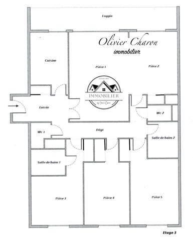 Puteaux (92800) Puteaux Appt 5P 97m2 terrasse cave parking ascenseur