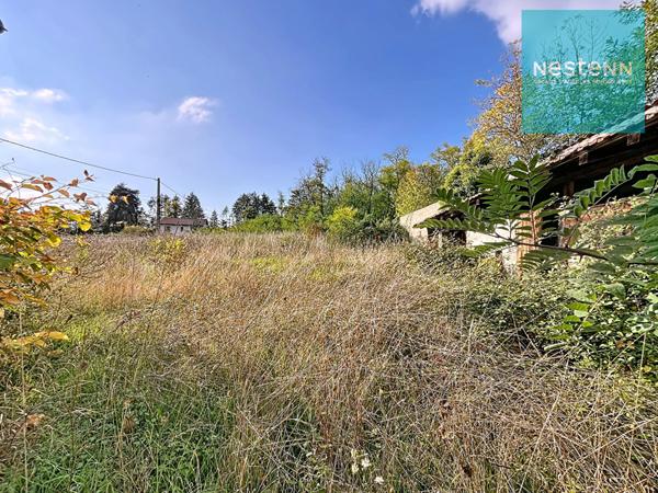 Terrain à vendre à Montverdun - 1580 m² dont 960 m² de constructible