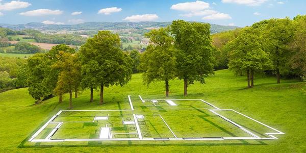 Terrain à vendre à Montverdun - 1580 m² dont 960 m² de constructible