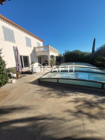 maison 210m2 , 6 pièces, jardin ,piscine, garage