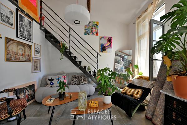 Loft de charme aux lignes industrielles et prestations singulières