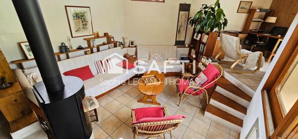 Plain-pied avec piscine au cœur de la nature