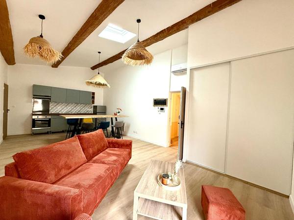 Appartement Loupian T3 57m² refait à neuf meublé