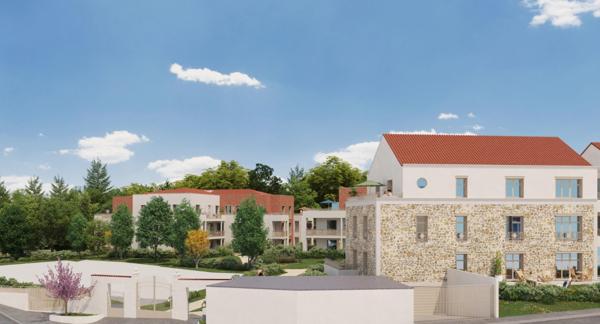 Programme neuf sur Domont appartements du T2 au T3 à partir de 242 000 € avec deux places de parking inclus dans le prix de vente.