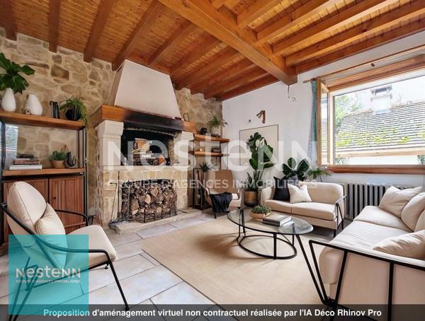 Maison avec un sous-sol total sur un terrain de 5200 m² environ à Marolles Sur Seine