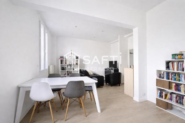 Triplex lumineux 3 pièces proche Rigollots et parc des Beaumont