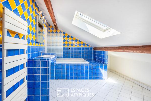 Maison de caractère avec jardin