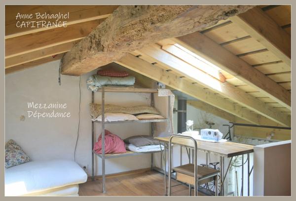 A vendre LAMONTJOIE maison de village P4 en pierre à rénover, avec dépendance aménagée