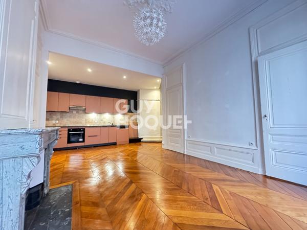 Appartement T3 - Lyon 6 - 71.81 m2 - cave - ascenseur -