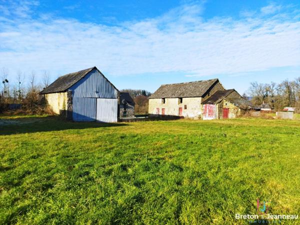Corps de ferme sans voisins secteur Mayenne