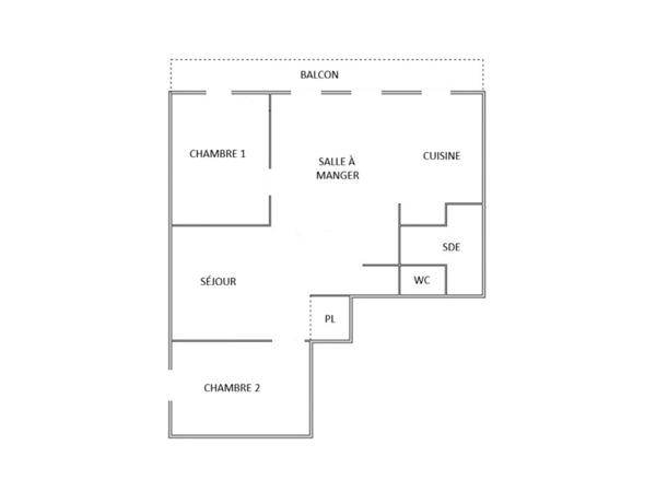 Appartement à vendre 369 600 € Bordeaux 4 p 81 m² DPE C