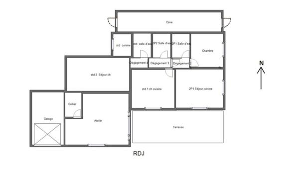 Grande villa familiale vue mer