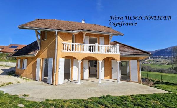 Maison à vendre 4 pièces DOMESSIN (73) Spacieuse et lumineuse à 25 mn de Chambéry et 5 mn de l'A43 et 5 mn de la gare de Pont-de-Beauvoisin