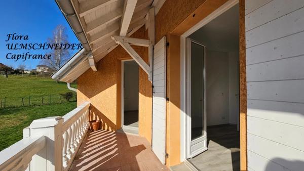 Maison à vendre 4 pièces DOMESSIN (73) Spacieuse et lumineuse à 25 mn de Chambéry et 5 mn de l'A43 et 5 mn de la gare de Pont-de-Beauvoisin