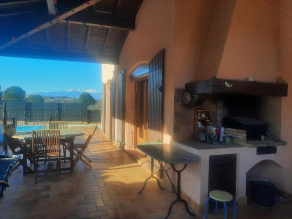 Calme - Vue Canigou - 211m² - 7 pièces - 1600 m²