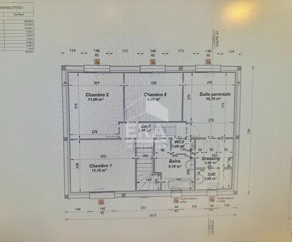 Terrain Creteil 421 m2