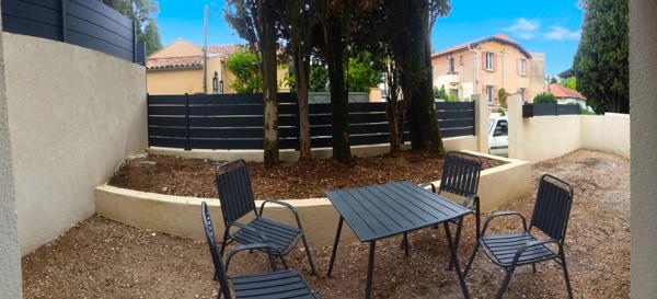Beau T2 Tout neuf meublé de 32 m² avec Jardin au calme