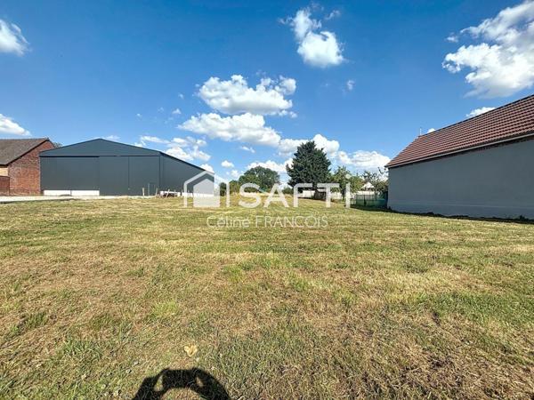 Terrain à bâtir entre Péronne/Roisel/Gouzeaucourt