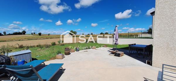 Maison avec vue dégagée.