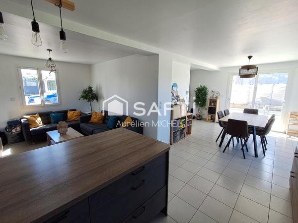 Maison avec vue dégagée.