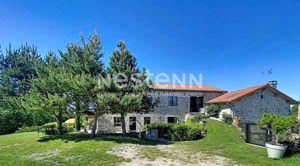EXCLUSIVITE ! SAINT MAURICE DE LIGNON  magnifique propriété  rénovée avec matériaux de qualité sur 2500m2 de terrain