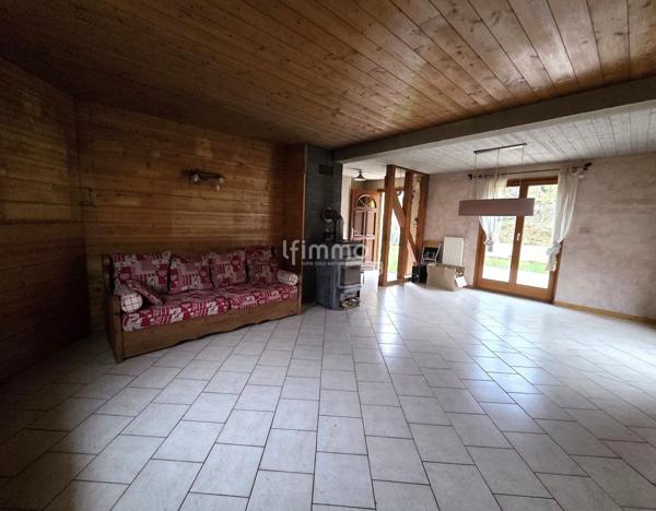 Maison de 4 pièces et 78m² (91m² au sol) – Terrain de 8,42ares