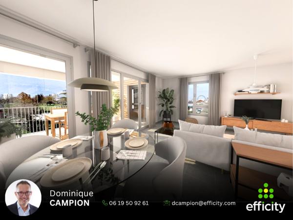 Appartement
         3 pièces
        - 65 m² 263 500 € *