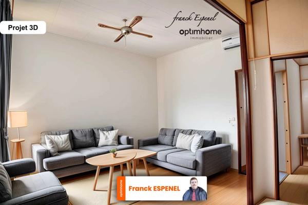 Bel appartement de 55 m² sur Tournon