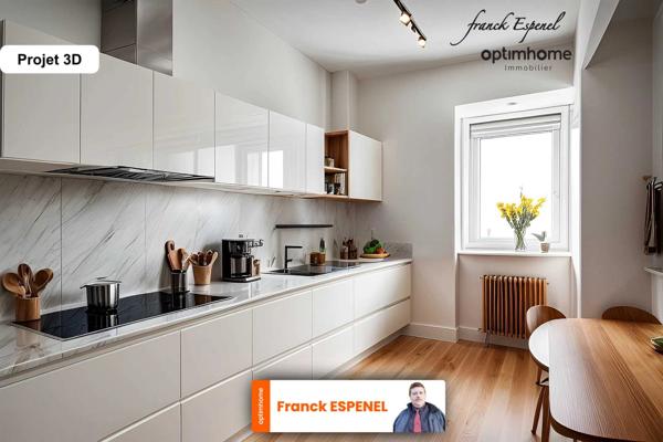 Bel appartement de 55 m² sur Tournon