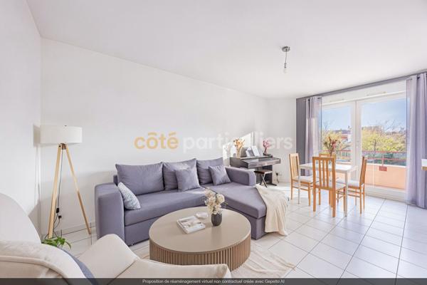 Vente Appartement48 m² - 2 Pièces - SAINT SEBASTIEN SUR LOIRE (44230)