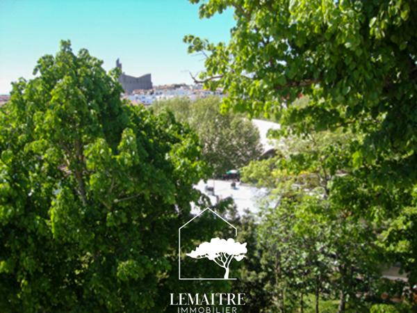 T3 lumineux à 200m du marché , terrasse et 2 parkings